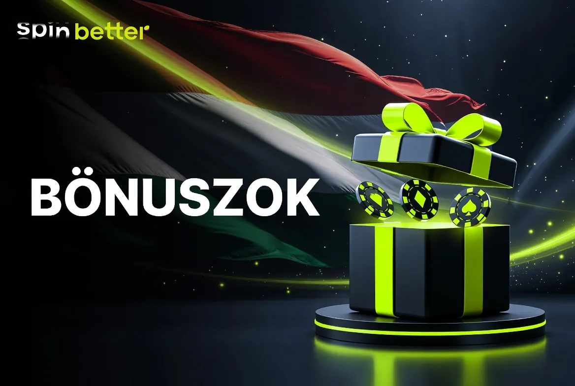 SpinBetter bónusz ajánlat a kaszinó promóciós oldalán