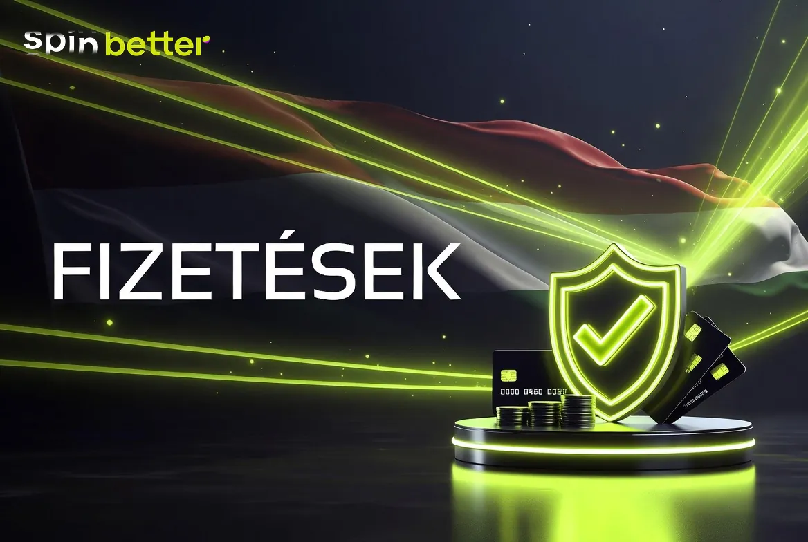 SpinBetter kifizetés menüpontja a kassza felületén
